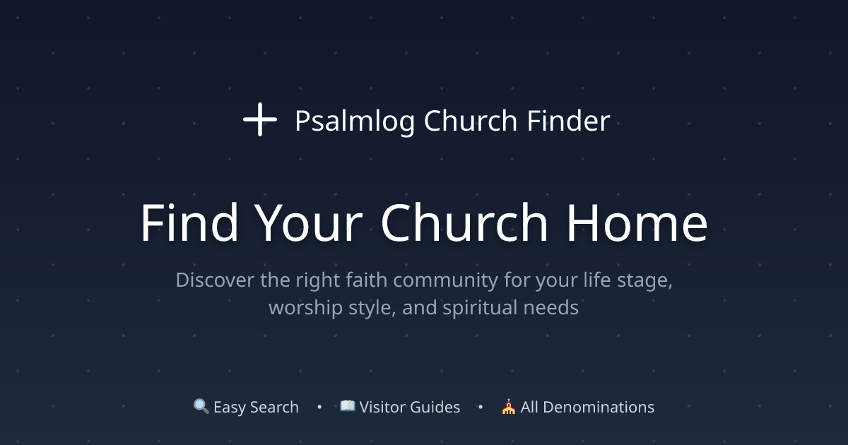 Find a Church Near You